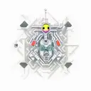 Subtronics album covers tattoo design idea