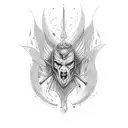 the last tear of lucifer tattoo design idea