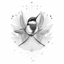 humming-bird tattoo design idea