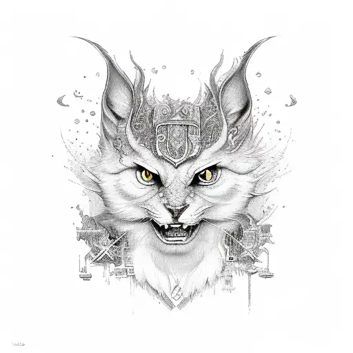 Phoenix tattoo design idea