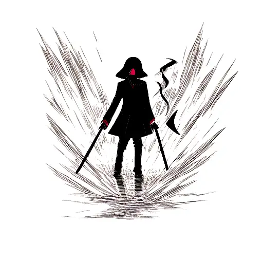 Grim Reaper tattoo design idea