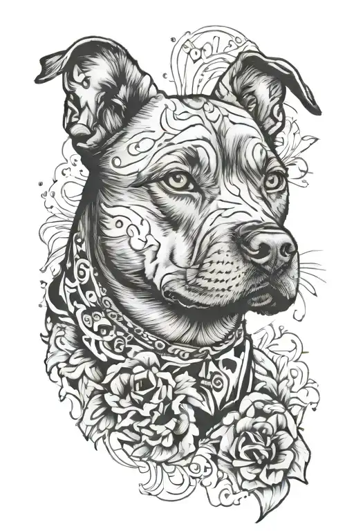 cars Rolex staffy paw print tattoo design idea