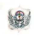 dark souls tattoo design idea