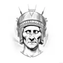 julius caesar  tattoo design idea