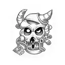 Undertale Video Game Tattoo For the pacifist route tattoo design idea