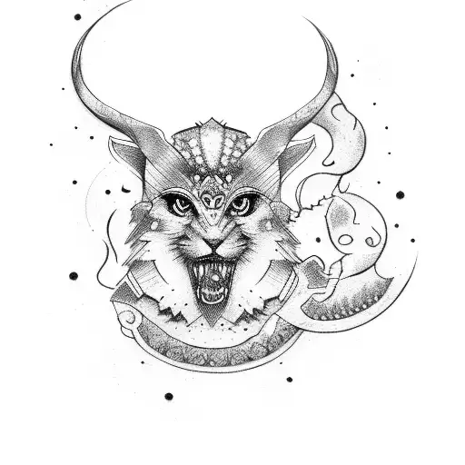 goa, club, hostel, alcohol tattoo design idea