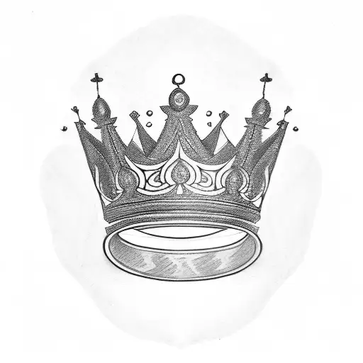King's Crown tattoo design idea