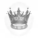 King's Crown tattoo design idea
