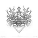 King's Crown tattoo design idea