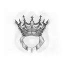 King's Crown tattoo design idea