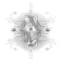 electrician  tattoo design idea