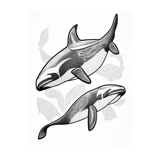 orca tattoo design idea