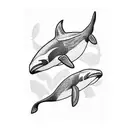 orca tattoo design idea