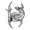 orca tattoo design idea