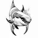 orca tattoo design idea