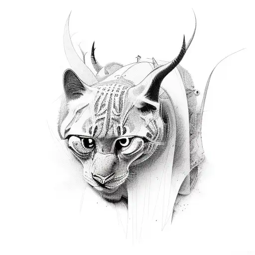 boris brejcha tattoo design idea