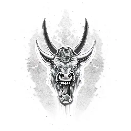 minotaur tattoo design idea