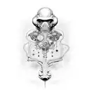 laboratory tattoo design idea