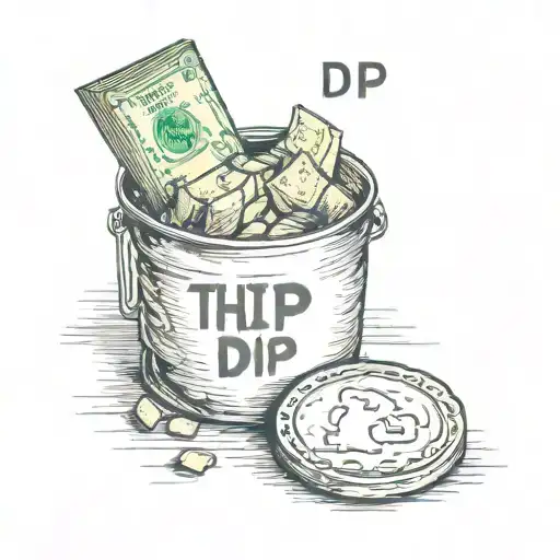  buy the dip tattoo design idea