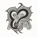 sun monoï vanilla buttock tattoo design idea