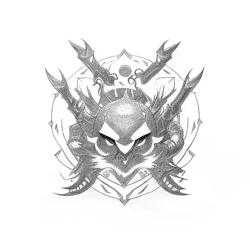 A group of friends playing a tabletop game surrounded by their favorite gaming characters tattoo design idea