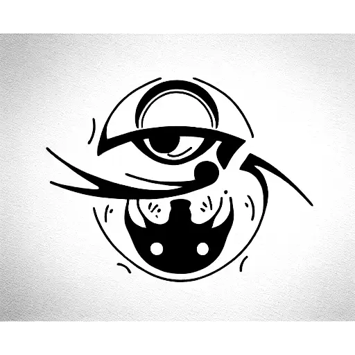 Itachi sharingan crows tattoo design idea