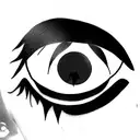 Itachi sharingan crows tattoo design idea