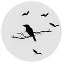 Itachi crows tattoo design idea