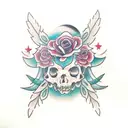 Emily Grace Isla tattoo design idea