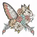 alice tattoo design idea