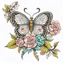 alice tattoo design idea