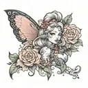 alice tattoo design idea
