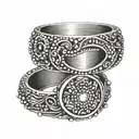 wedding ring Vancouver 16th July tattoo design idea