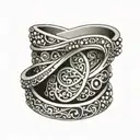 wedding ring Vancouver 16th July tattoo design idea