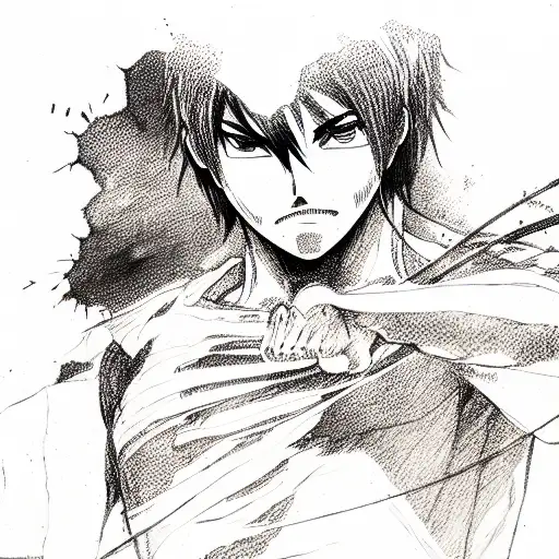 eren yeager or attack off titans  tattoo design idea