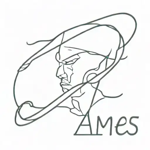 my brother killed him self 3 years ago his name was ames i want a tattoo that will rembend me of him  tattoo design idea