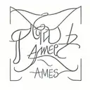 my brother killed him self 3 years ago his name was ames i want a tattoo that will rembend me of him  tattoo design idea