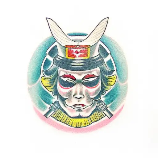 sukuna face markings tattoo design idea