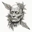 only god can judge me tattoo design idea