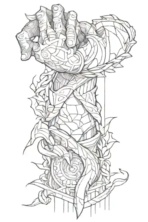 kratos forearm 12 cm tattoo tattoo design idea