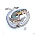 moray eel tattoo design idea