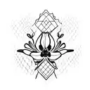 Orchidee  tattoo design idea