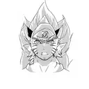 naruto kurama tattoo design idea