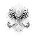 Stoicism tattoo design idea