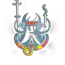 link playing ocarina tattoo design idea