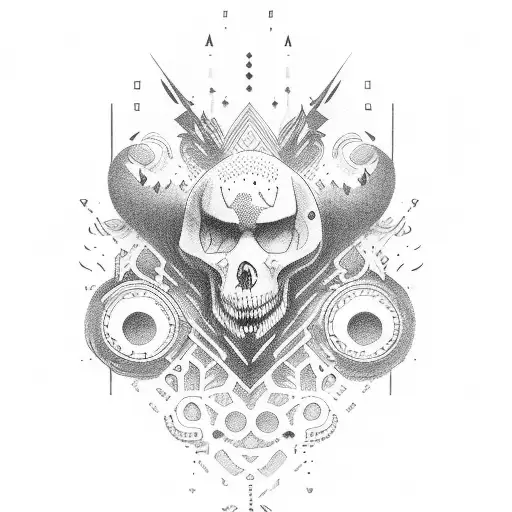 Phrase always present tattoo design idea