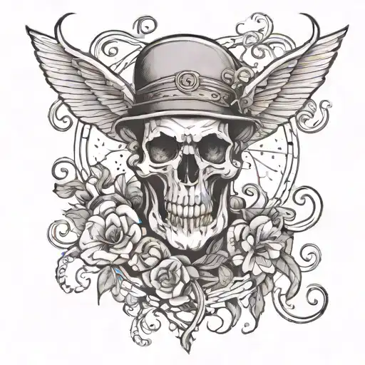 i'm a wanderer  tattoo design idea