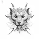 create a tattoo with names thomas, mildrede, scott bryan, with one last name Joseph tattoo design idea