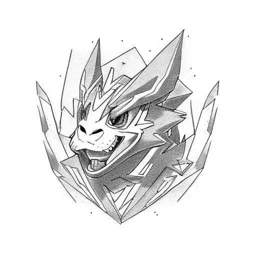 digimon Renamon sexy tattoo design idea
