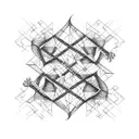 DNA double helix tattoo design idea